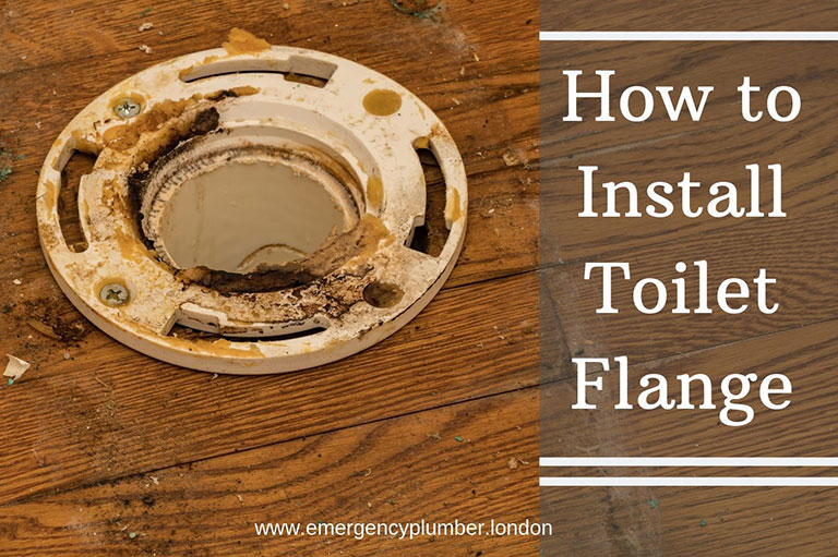 How to Install a Toilet Flange