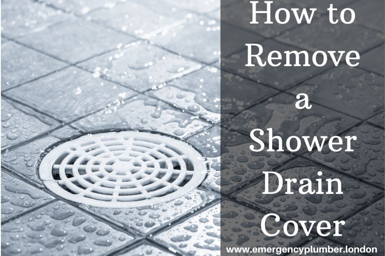 How to Remove a Shower Drain Cover