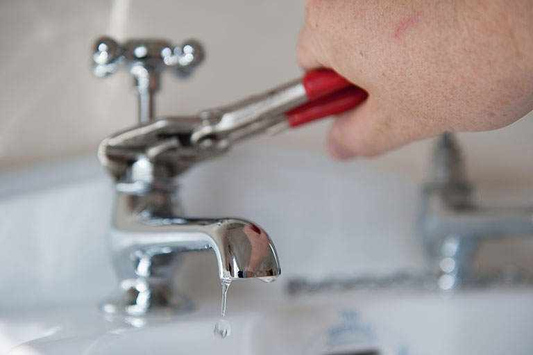 plumber vs leaking faucet - Temple Fortune en5